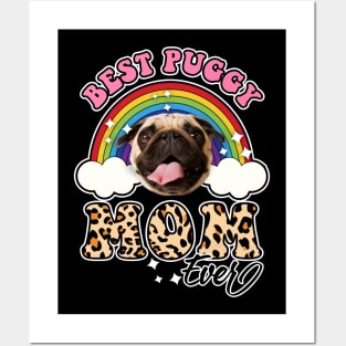 Pug Mommy Posters and Art